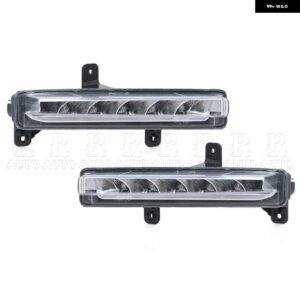 車用 デイタイム ランニングライト DRL フロント LED ホワイトライト フォグランプ CHERY TIGGO 4/TIGGO 5X デイタイム ランニングライト アセンブリ - 1 Left and 1 Right