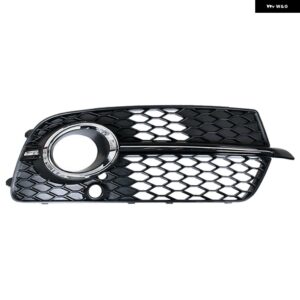 車用フロント バンパー フォグランプ グリル カバー アウディ Q5 スポーツ Sライン 2013-2017 ハニカム スタイリング サイド フォグランプ フレーム グリル - Only 1 Right