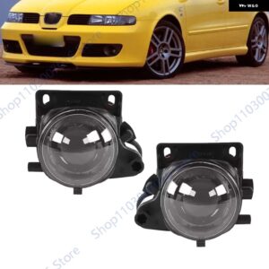 車用 フォグランプ アセンブリ シグナルランプ シート レオン クプラ R 2002 - 06 フロント バンパー デイタイム ランニングライト フォグランプ - Left