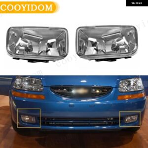 ヘッドライト DRL ドライビングライト シボレー アベオ 2004 2005 2006 ヘッドライト 96540527 96540526 フォグランプ フォグランプ フロント バンパー - Left and Right