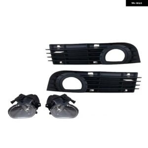 アウディ A8 D3 2004-2007 車用フロント バンパー フォグランプ グリル フォグランプ アセンブリ カーアクセサリー 4E0941699A 4E0941700A - Left and Right5