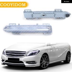 メルセデス ベンツ A クラス W176/B クラス W246 W242 B160 B180 B200 B260 車用 LED デイタイム ランニングライト フロントライト フォグランプ - Left and Right