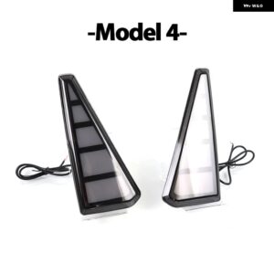 2個 車用点滅LED リフレクター ランプ リア フォグランプ バンパー ライト ブレーキ ハザード灯 トヨタ ノア ヴォクシー 80系 - Model 4