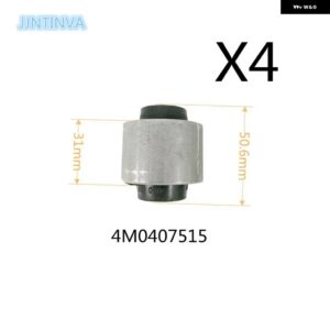 4M0407181 4M0407182A 4M0407505 ゴム 金属 サポート アウディ A6 A7 A8 Q5 Q7 Q8 フォルクスワーゲン TOUA 2018 - 21 - 4PCS 4M0407151