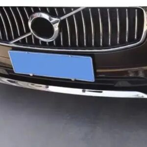 ボルボ S90 2016-18 ABS クローム フロントロア バンパー グリル グリル ベントホール トリム カバー 装飾 ストリップ カー スタイリング アクセサリー - b
