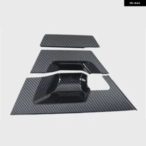 車用 ABS クロームハンドル カバー ドアハンドル アウター ボウル トリム トヨタ CHR C-HR 2021 2016 - 20 - Rear Carbon fiber