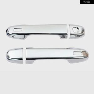 車用 ABS クロームハンドル カバー ドアハンドル アウター ボウル トリム トヨタ CHR C-HR 2021 2016 - 20 - Door Handle Silver