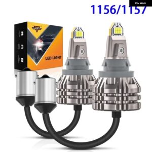 6000LM クールホワイト LED 電球 車用バックアップブレーキ 電球 1156/1157/921/T15 B2シリーズ - 1156 1157