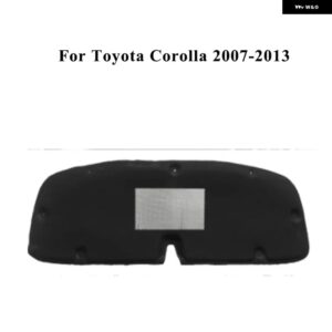 フロント エンジン フード ボンネット 断熱 パッド トヨタ カローラ2007-2021防音マットカバー フォームシート 防水 - For 2007-2013