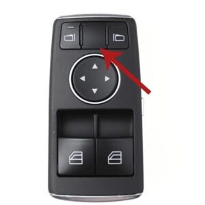 運転席側 パワーウィンドウスイッチ A1729056900 1729056800 A17290569009107 メルセデス W204 C250 C350 2011-13 R231 SL C204 クーペ - With Fold Button