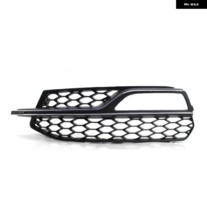 アウディ A3 S-LINE 2013-2015 2016 フロント バンパー フォグランプ グリル グリル フォグランプ カバー フレーム メッシュ 8V3807681Q 8V3807682 - With Holes-1Left