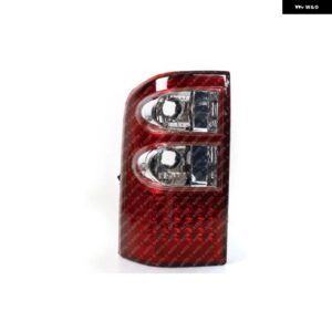 車用 リア テールライト カバー 日産 パトロール GU Y61 2001 - 04 ブレーキランプシェル サイドレッドシリーズ テールライト - Left2