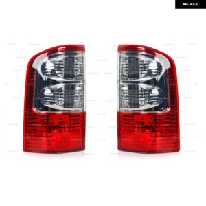 車用 リア テールライト カバー 日産 パトロール GU Y61 2001 - 04 ブレーキランプシェル サイドレッドシリーズ テールライト - 1Pair