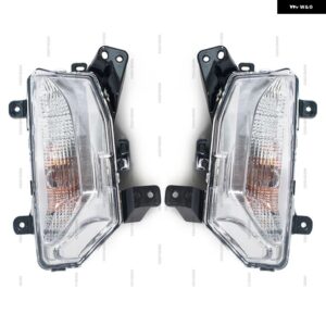 シボレー エクイノックス 2022 2023 2024 フロント バンパー フォグランプ アセンブリ フォグランプ デイタイム ランニングランプ 電球 付き 85107677 - 1 Left and 1 Right