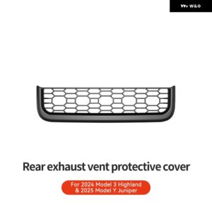 テスラ モデル3 Yハイランド ジュニパー リアセンター コンソール エアベント カバー ベント アウトレット ダストカバー カー スタイリング インテリア - simple style
