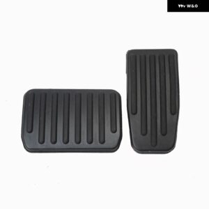 テスラ モデル3 モデルY 2017-22 アクセサリー アルミ 合金 フットペダル アクセル ガス燃料 ブレーキペダル ペダルカバー カー スタイリング - black