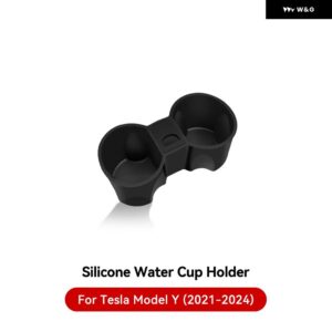 テスラ モデル3 ハイランド 2025 モデルY 2021-2025 センター アームレスト 隠し 収納 ボックス カップ ホルダー コンソール オーガナイザー ボックス - 2021-24 MY Cupholder