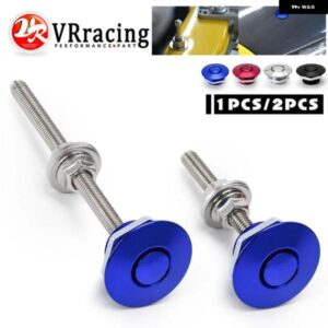 1.25インチ 汎用 スタイル プッシュ ボタン ビレット フードピン ロッククリップキット カークイックピン BMW など VR-HPL04/05