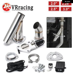 ステンレス 製 2インチ 2.25インチ 2.5インチ 3インチ 電動 ステンレス 製排気カットアウト カットアウトダンプ バルブ /スイッチ リモコン 付き