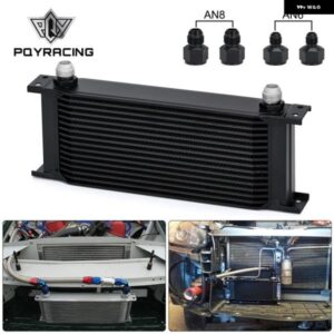 16列 AN10 10 AN 汎用 オイルクーラー エンジン トランス ミッション オイルクーラー キット PQY7016