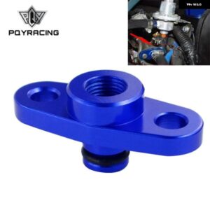 1/8 NPT 燃料レール圧力レギュレーター アダプター ブルー 日産 トヨタ SUBARU