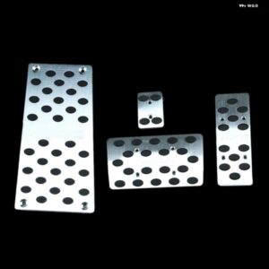 アルミ製カーアクセサリー レクサス GS 300 3速AT ガスアクセル ブレーキ フットレスト ペダル パッド プレート スタイリング ステッカー カバー