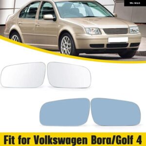 RHYMING ヒーター付きバックミラー ガラス 曇り止め 霜取り サイドミラー ガラス フォルクスワーゲン VW ジェッタ ゴルフ MK4 パサート 1999-2004