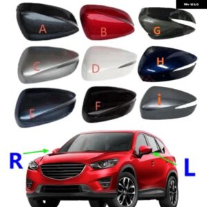 車用ウィング サイド バックミラー カバー キャップ シェル マツダ CX-3 CX3 2013-2022 CX-5 CX5 2015 2016