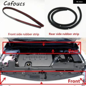 車用フロント エンジン ボンネット カバー 防水 ゴムシールストリップ ボンネット フード カウルトップ トヨタ カローラ アルティス 2007-2013