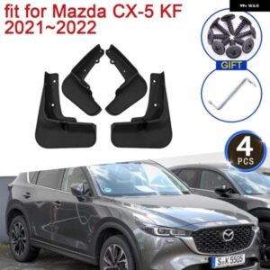 マツダ CX5 CX-5 CX 5 2021 2022 KF マッドガード フェンダー マッド フラップ 4個 ガード フロント リアホイール スプラッシュアクセサリー カー