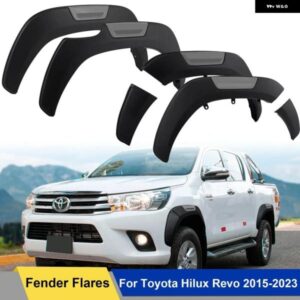マッドガード フェンダーフレア ホイールアーチ トヨタ ハイラックス レボ 2015-2020 2021-2023 モデル 4X4 車用カーパーツアクセサリー 6個