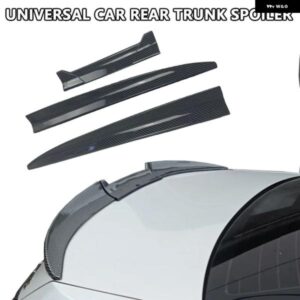 車用 汎用 リアウイング トランク ルーフスポイラー セダン ハッチバック DIY長さ BMW E90 E60 E36 アウディ A3 A6 C7 パサート B8クリオ4