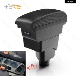 FORD ECOSPORT アームレスト ボックス 2013-2017 車用 アームレスト ボックス インナー カスタム USB充電 カーアクセサリー