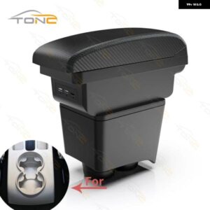 フォルクスワーゲン ポロ アームレスト VW ポロ 9N 3 車用 アームレスト ボックス 2002-2009 レトロパーツ 収納 ボックス 車内アクセサリー USB