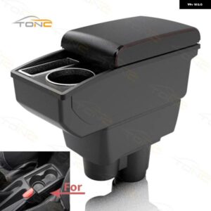 ルノー ダスター アームレスト ダチア ダスター 車用 アームレスト ボックス 2019-2022 センター コンソール 収納 ボックス 装飾 アクセサリー レザー