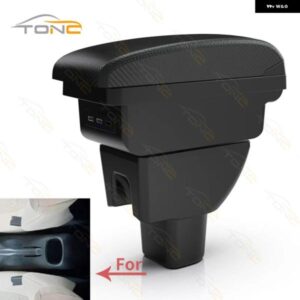 ホンダ BRIO-S 車用センター コンソール アームレスト 収納 ボックス ホンダ BRIO アームレスト USB充電付き カーアクセサリー