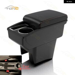 VOLKSWAGEN POLO アームレスト 2012-2018 VW POLO MK5 6R VENTO 車用 アームレスト ボックス センター 収納 ボックス カーアクセサリー レトロフィット