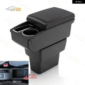 日産 NOTE E-POWER アームレスト 2016 - 21 車用 アームレスト 収納 ボックス カップ ホルダー 付き 車内アクセサリー