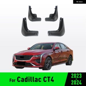 キャデラック CT4 2023-2024 マッド フラップ スプラッシュガード マッドガード フェンダー カーアクセサリー