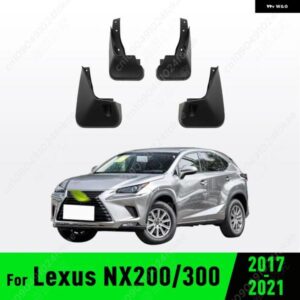 レクサス NX200 NX300 2017 - 21 フェンダー マッドガード ガード スプラッシュ カーアクセサリー