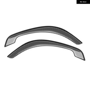 カーボン リアホイールアイブロウ トリム サイドボディフェンダーガーニッシュ ステッカー アクセサリー トヨタ カローラクロス2021