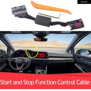 自動スタートストップ エンジン システム オフプラグアンドプレイオートストップスタート フォルクスワーゲン ゴルフ MK8 ゴルフ 8 2020-2023