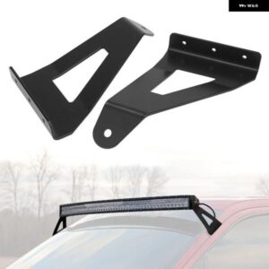 1ペア 8MM 上部 フロントガラス 54インチ カーブLEDワークライト ブラケット マウント ホルダー フォード F150 2004-2014 2WD/4WD