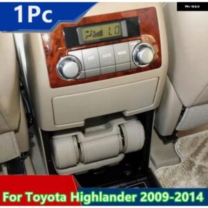 リア温度調節ロータリーノブカバー トヨタ ハイランダー 2009-2014