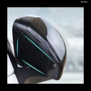 RHD リアビューミラー トリム カバー メルセデス ベンツ C W205 E W213 GLC X253 2016-2023 サイドウィングミラー キャップ 明