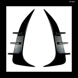 リア バンパー スポイラー エアベント カバー サイド カナード BMW 2シリーズ F44 グランクーペ 2020-2023 Mスポーツ ブライト