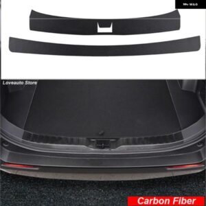 車内 外装 リアガードドア トランク シルプレート バンパー プロテクター カバー ストリップ トヨタ RAV4 RAV-4 2022 2019 - 21