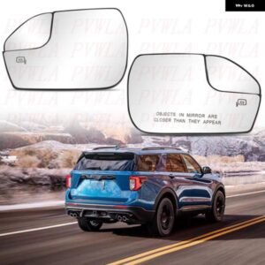 フォード エクスプローラー 2020 2021 2023 2024 車用バックミラー ガラス ヒーター付き LB5Z17K707M LB5Z17K707L