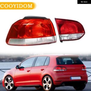 VW ゴルフ MK6 ゴルフ 6 ハッチバック 2009 2010-2013 車用 テールライト テールライト リア リバース ドライビングサイドランプ バルブ 無