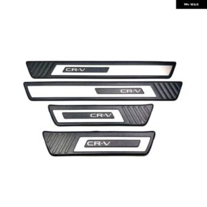 車用 フロントリア アウター ドアシルペダル スカッフプレート カバー トリム ホンダ CR-V 外装 ドアシルガード 2023